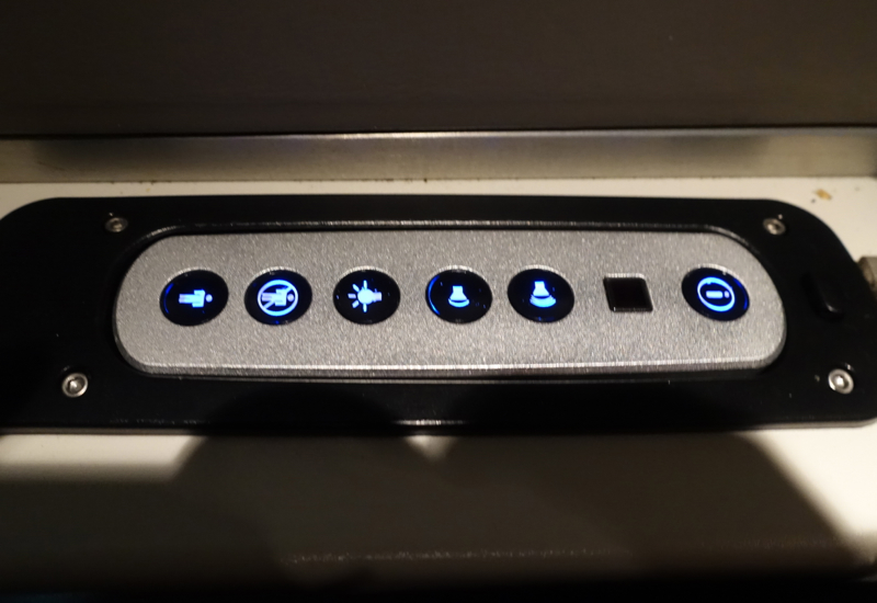 Air Tahiti Nui Business Class Light Control Review