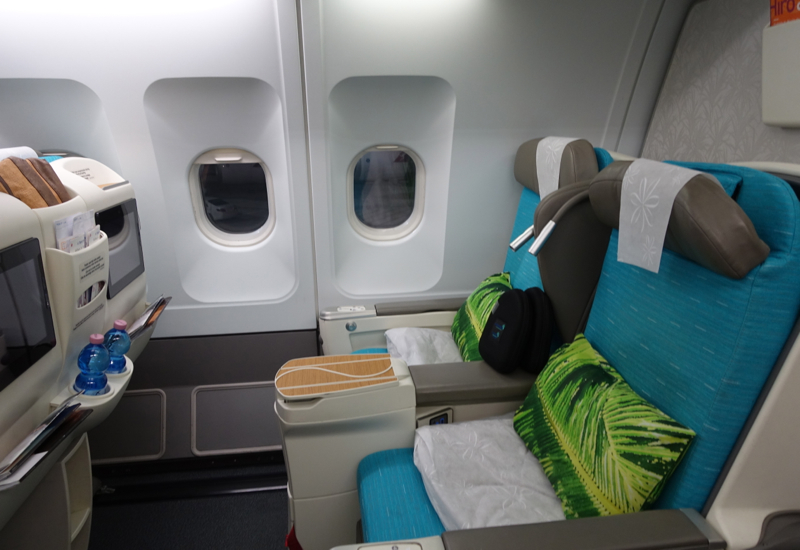 Air Tahiti Nui Business Class Review Seat Selection