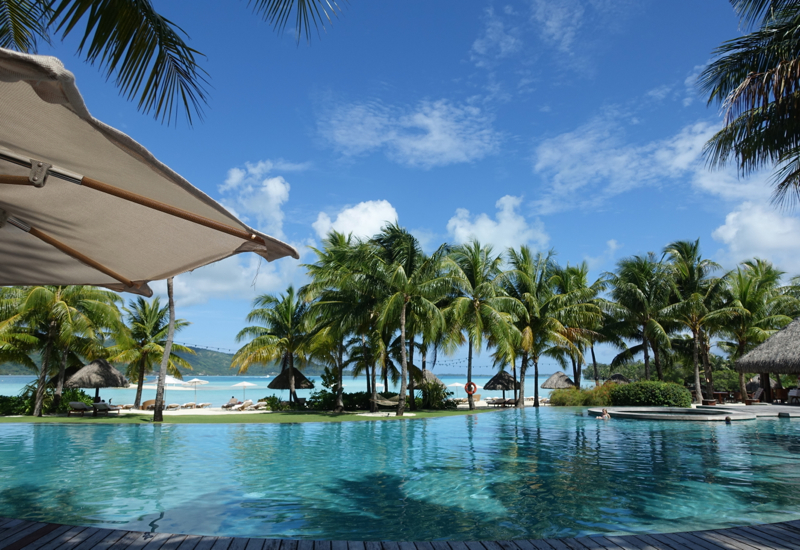 Main Pool, Four Seasons Bora Bora Review