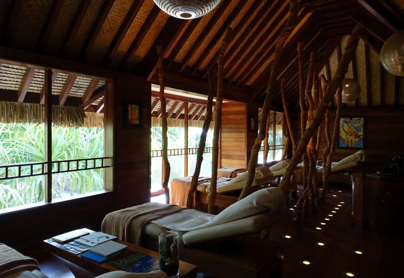 Four Seasons Bora Bora Spa Relaxation Room Review