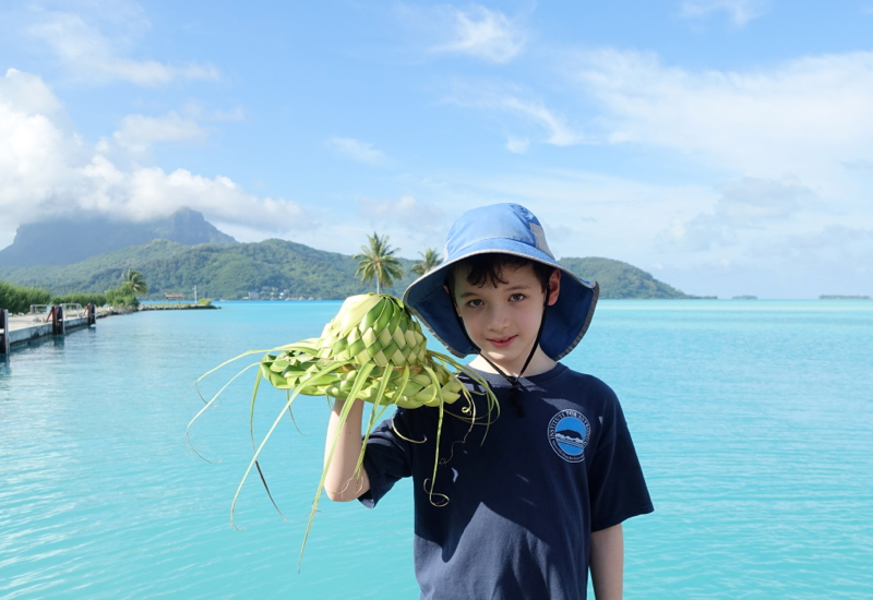 View from Bora Bora Airport