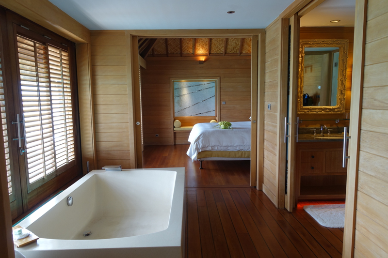 Soaking Tub, Four Seasons Bora Bora Review