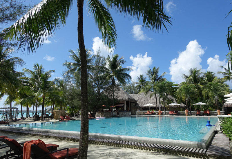 InterContinental Bora Bora Review-Swimming Pool