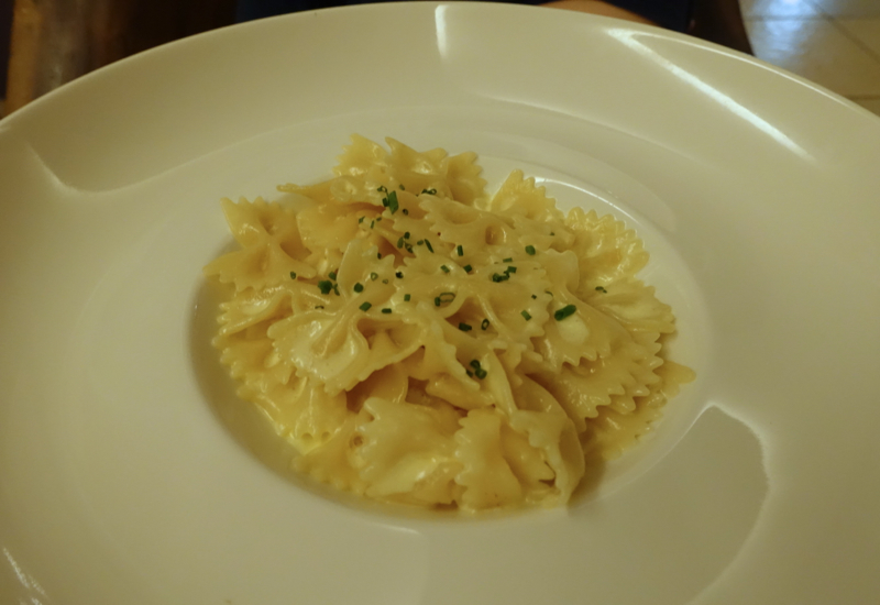 Kids' Menu Pasta, Reef Restaurant, InterContinental Bora Bora Thalasso Review