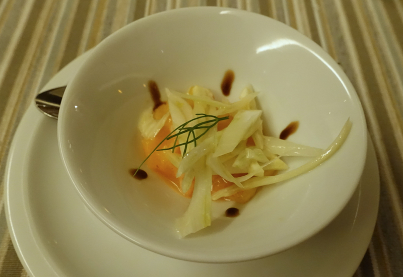 Amuse Bouche, Reef Restaurant, InterContinental Bora Bora Thalasso Review