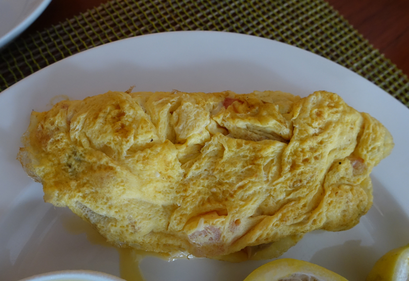InterContinental Bora Bora Breakfast Buffet Review-Omelet Made to Order