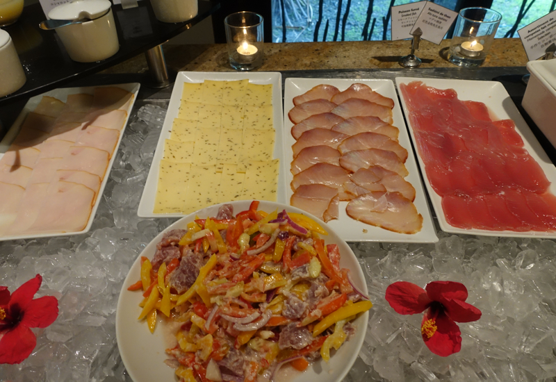 InterContinental Bora Bora Breakfast Buffet Review-Sashimi