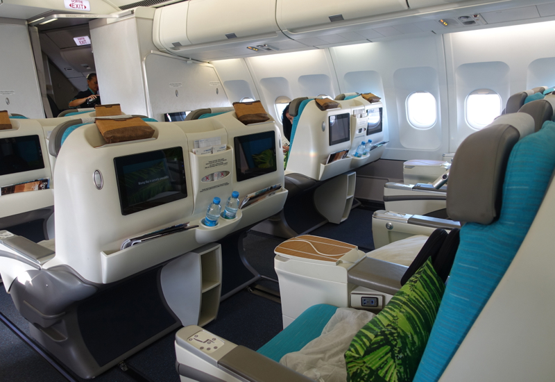 Air Tahiti Nui Business Class Review-Business Class Cabin