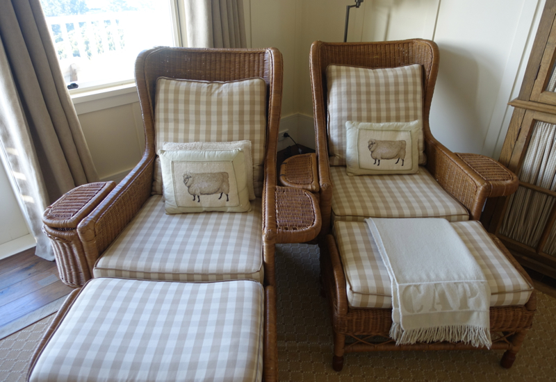 Lodge Suite Lounge Chairs, The Farm at Cape Kidnappers Review