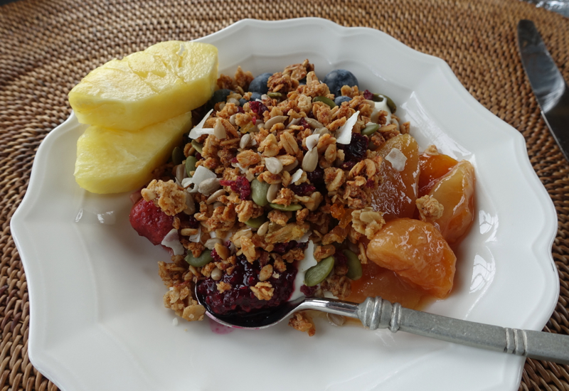 Yogurt with Homemade Granola, The Farm at Cape Kidnappers Breakfast Review