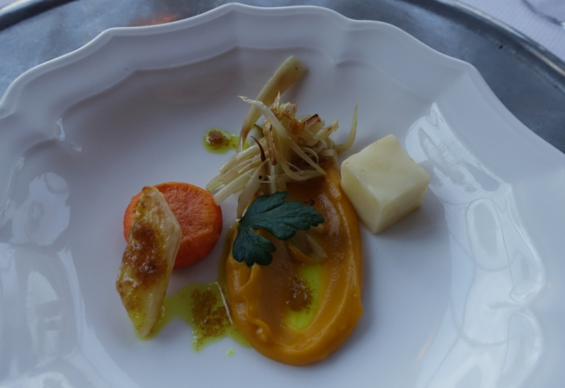 Pickled Vegetables Amuse Bouche, The Farm at Cape Kidnappers Restaurant Review