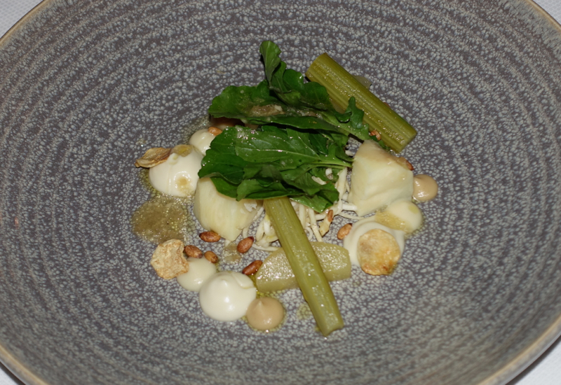 Celeriac Variations Appetizer, The Farm at Cape Kidnappers Dining Review