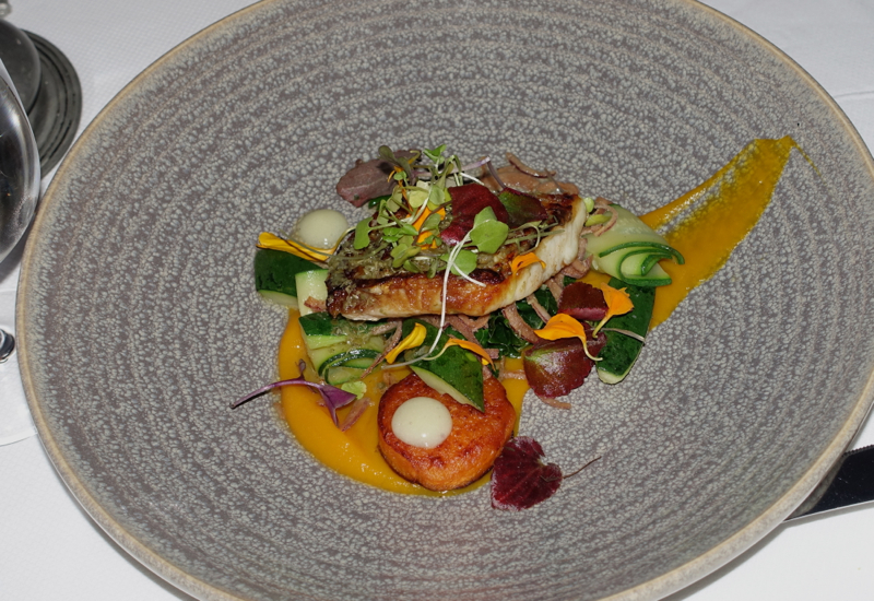 Grilled Tarakihi Fish, The Farm at Cape Kidnappers Restaurant Review