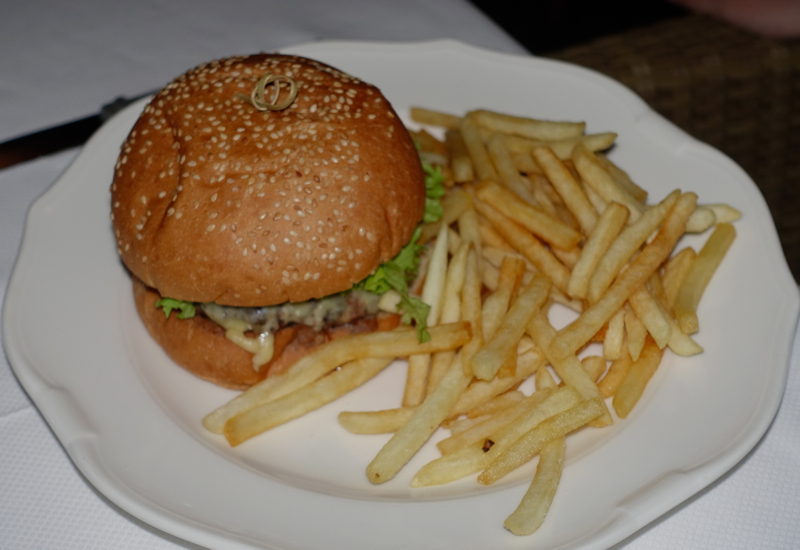 Kids' Menu Burger, The Farm at Cape Kidnappers Dining Review