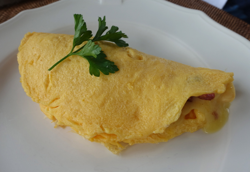 Omelet Made to Order, The Farm at Cape Kidnappers Breakfast Review