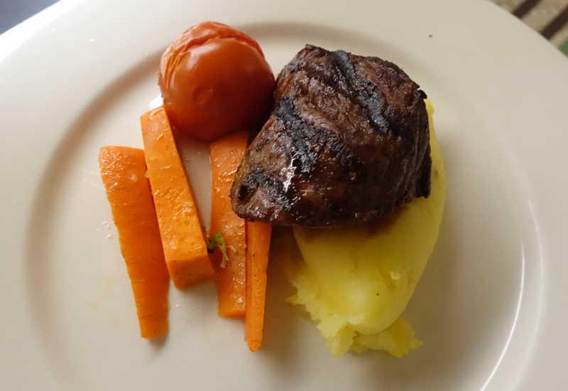 Kids' Menu Steak Dinner, Novotel Auckland Airport Review