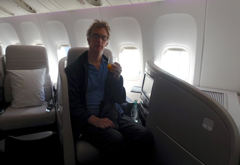 Air New Zealand Business Premier Review-Seat 2A