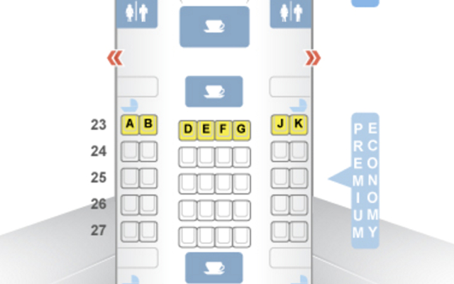 Air New Zealand Boeing 777 300 Seating Chart