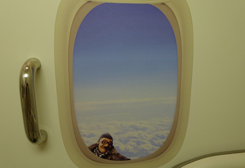 Whimsical Bathroom Painting, Air New Zealand Review