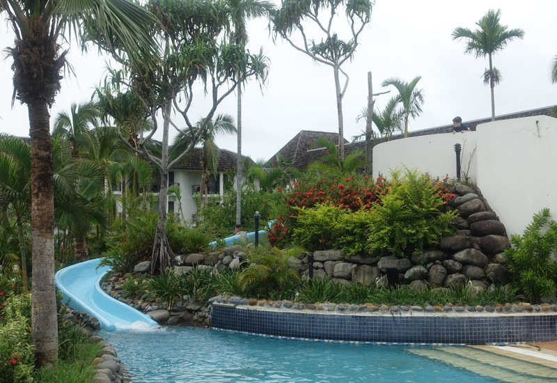 Sofitel Fiji Review: Kids' Water Slide 