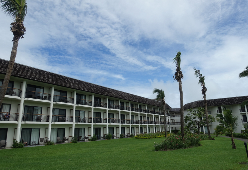 Sofitel Fiji Resort & Spa Review: Hotel Exterior and Lawn