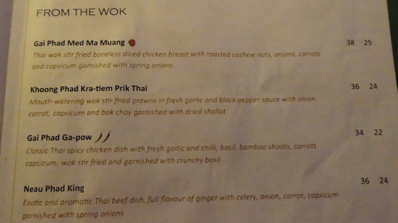 Chantara Thai Fiji Menu-Wok Dishes