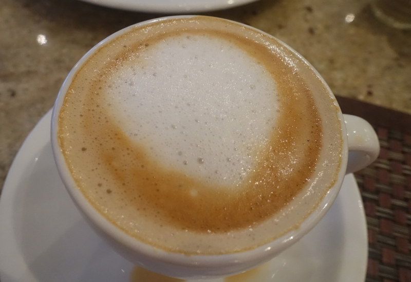 Cappuccino, Sofitel Fiji Breakfast Buffet Review