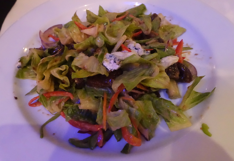 Fig and Blue Cheese Salad, Salt Restaurant, Sofitel Fiji Review