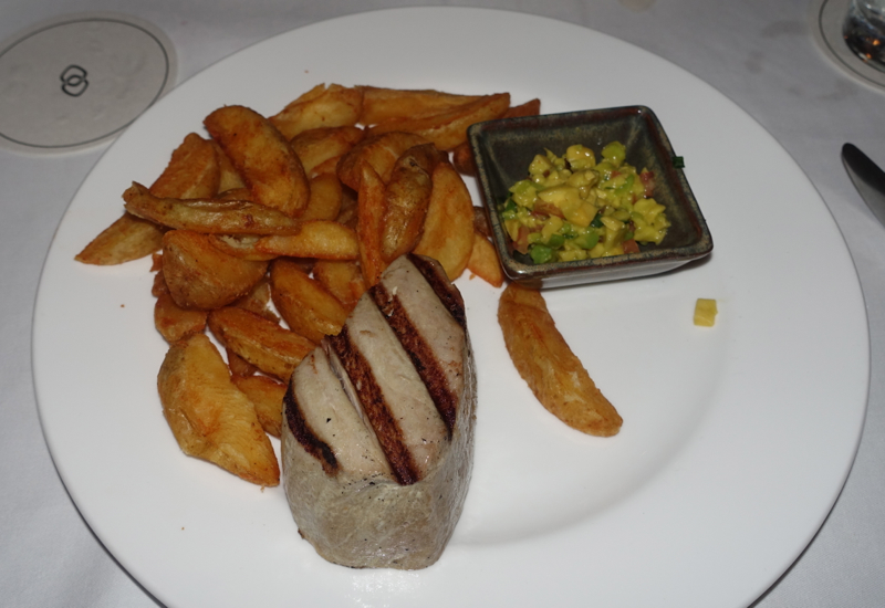 Yellow Fin Tuna, Salt Restaurant, Sofitel Fiji Review