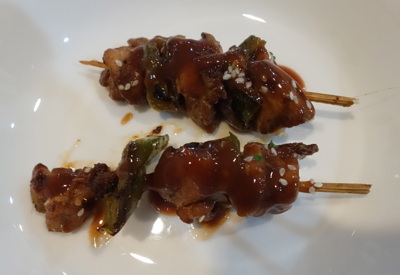 Tasty Meat Skewers, Fiji Airways Nadi Airport Lounge Review