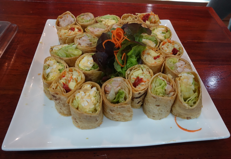 Sandwich Wraps, Fiji Airways Nadi Lounge Review