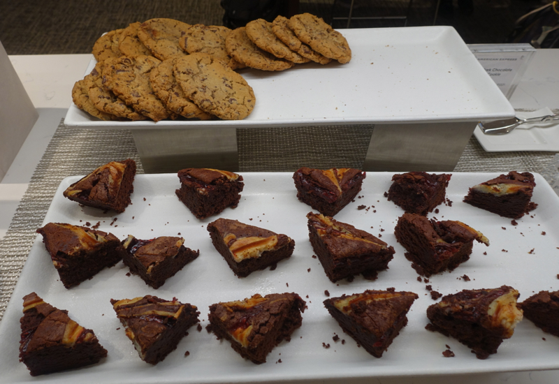 Cookies and Brownies, AMEX Centurion Studio Seattle Review