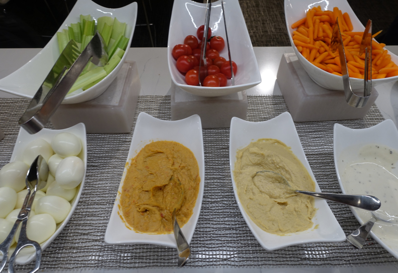 Healthy Snacks, AMEX Centurion Studio, Seattle Airport Lounge Review