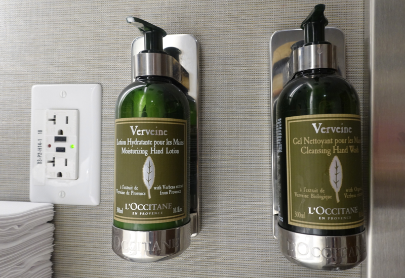 L'Occitaine Verveine Soap and Moisturizer, AMEX Centurion Studio SEA Review