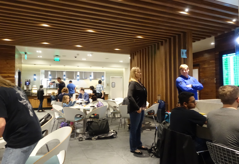 AMEX Centurion Lounge San Francisco Review-Dining Room Seating