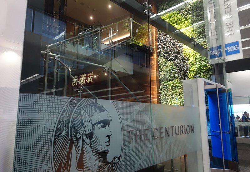 Review: AMEX Centurion Lounge San Francisco Entrance