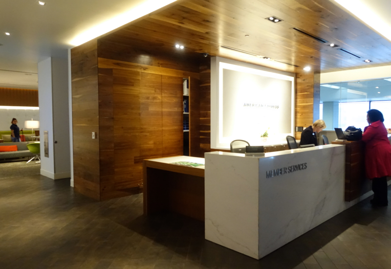 Review: AMEX Centurion Lounge San Francisco-Reception