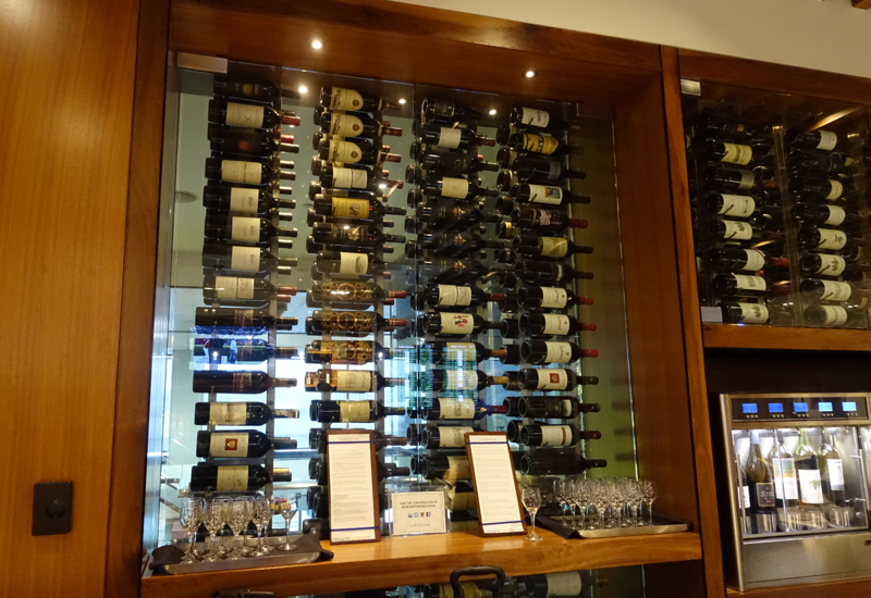 Wines, AMEX Centurion Lounge San Francisco Review