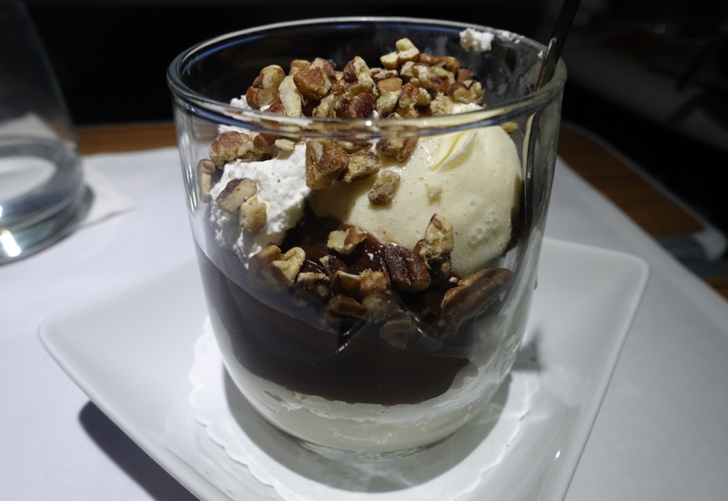 Hot Fudge Sundae, American A321 First Class Review