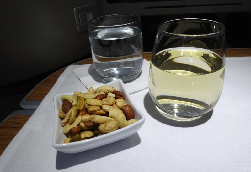 Mixed Nuts and Sauvignon Blanc, American A321 First Class Review