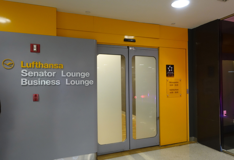 Lufthansa Lounge Entrance, JFK Terminal 1