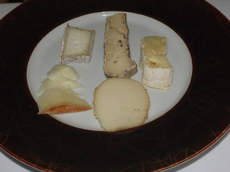 Marie Quatrehomme Cheese Plate, Pur' Restaurant Paris Review