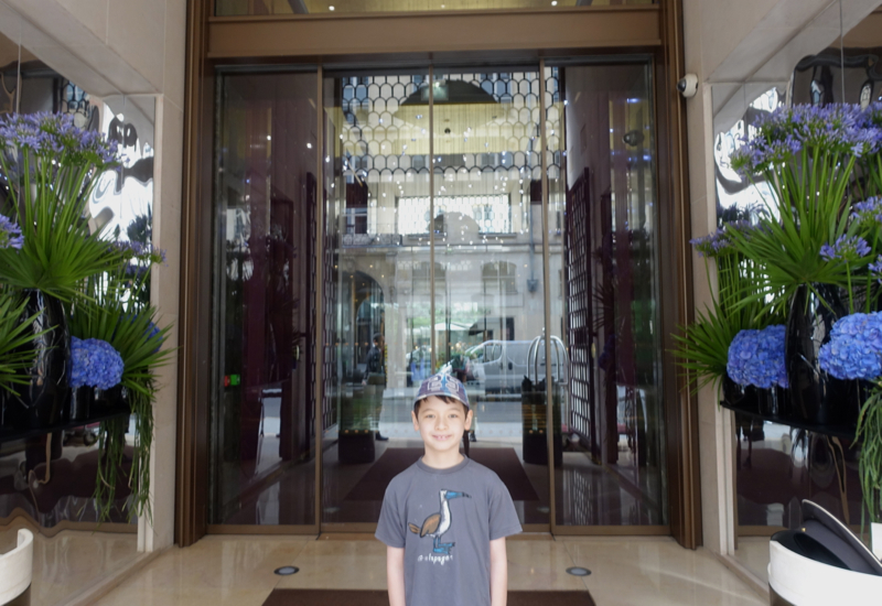 Entrance, The Mandarin Oriental Paris Review