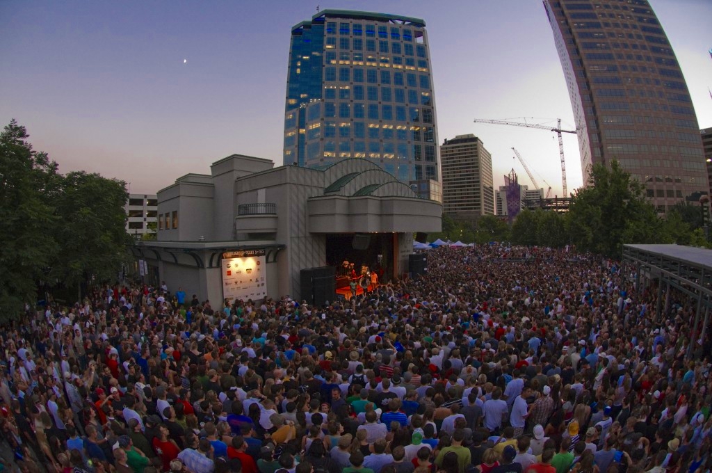 Twilight Concert Series in Pioneer Park, Salt Lake City