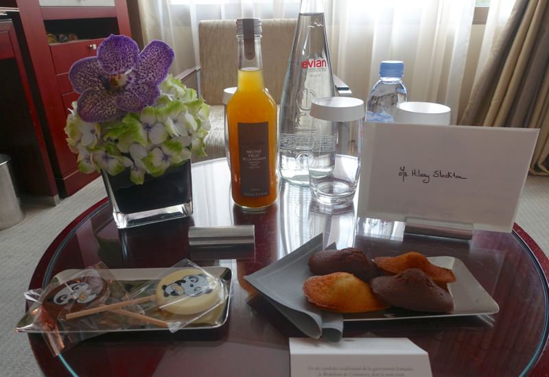 Welcome Amenities, Mandarin Oriental Paris Hotel Review