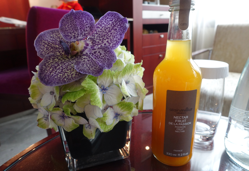 Alain Milliat Passion Fruit Nectar, Mandarin Oriental Paris Review