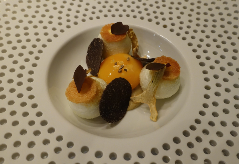 Blanc Manger with Black Truffles, Mathieu Pacaud Histoires Review