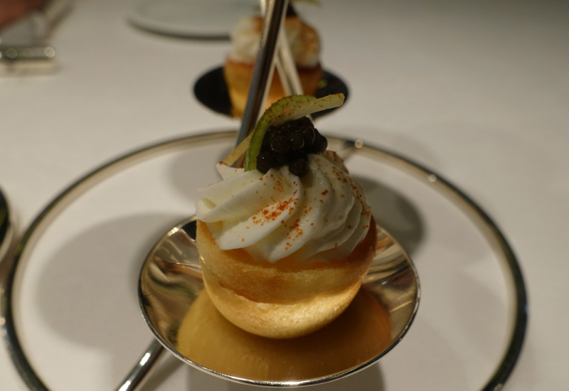 Savory Lemon Tartlet, Mathieu Pacaud Histoires Review