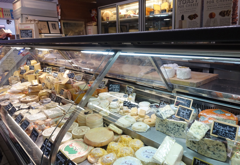 Cheeses, Marche Saint Germain, Hidden Paris Gourmet Tour Review