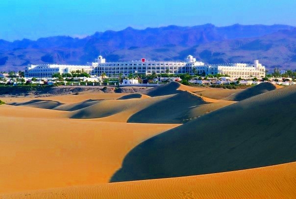 Sand dunes, Maspalomas, Gran Canaria, Grand Canary